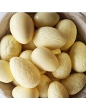 Witte Paaseieren 600g – Romige Chocolade voor Pasen