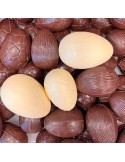 Paaseieren Mix Wit & Pure Chocolade 600g – Intense & Romige Smaak