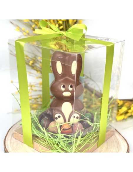 Luxe Paaspakket met Chocolade Paashaas & Paaseitjes – Perfect Cadeau