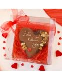 Chocoladehart “Nuts about you” – ambachtelijke melkchocolade
