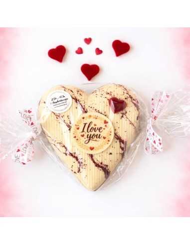 Valentijn Chocoladehart met pralines | I love you