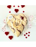 Valentijn Chocoladehart met pralines | I love you