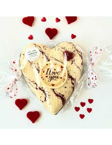 Valentijn Chocoladehart met pralines | I love you