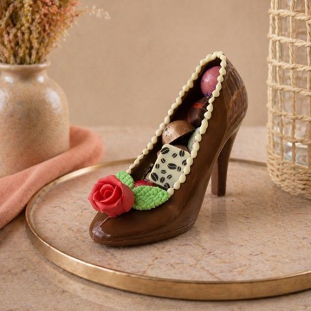Chocolade tulpenpotjes met truffels | Ambachtelijk