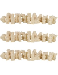 Heerlijke chocolade Sint chocolade in witte chocolade - zakje 300g