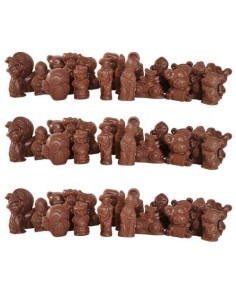 Heerlijke chocolade Sint chocolade in melkchocolade - zakje 300g