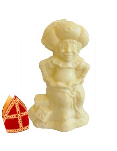 Mega lekkere Piet in zak - witte chocolade - 24cm