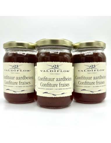 Heerlijke  Confituur van Aardbeien