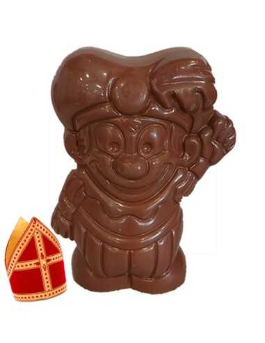 MMMega lekkere zwaaiende piet in melkchocolade!