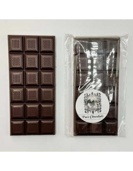 Lekkere reep pure chocolade