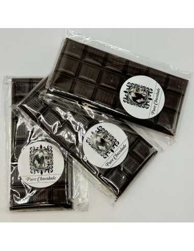 Lekkere reep pure chocolade