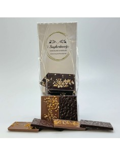 Chocolade Caraques met bresilienne! Lekkere chocolaatjes bij de koffie