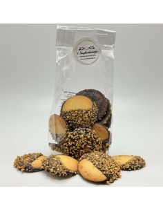 Chocotour Bresilienne, een koekje, omhuld met chocolade & bresilienne