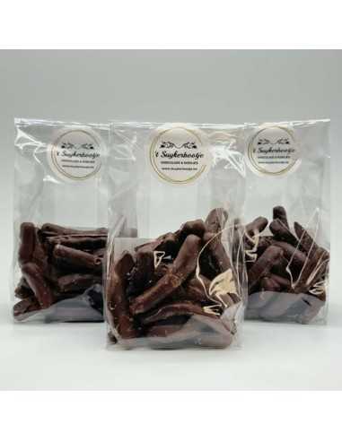 Orangetten. Afgewerkt met lekkere chocolade