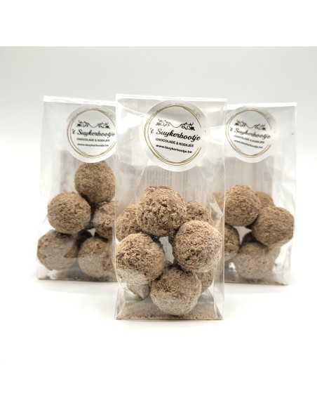 Suikervrije Truffels Melkchocolade op basis van Stevia