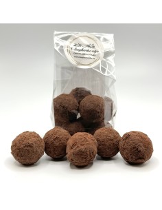Suikervrije Truffels in pure chocolade op basis van Stevia 2