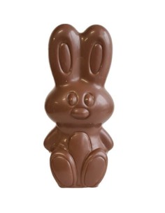 Schattig Chocolade Konijntje van 21cm in Melkchocolade | Paaschocolade