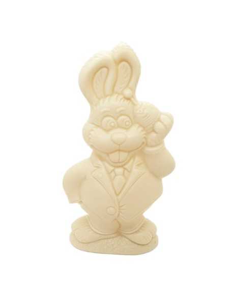 Paashaas in Pak 20 cm – Belgische Witte Chocolade