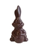 Paashaas met Ei 23 cm – Belgische Pure Chocolade