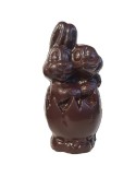 Paashaas & Kuiken in Ei 22 cm – Belgische Pure Chocolade