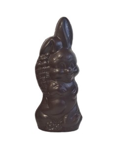 Paashaas met Mandje 22 cm – Belgische Pure Chocolade