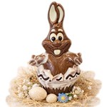 Ingekleurde Paasfiguren